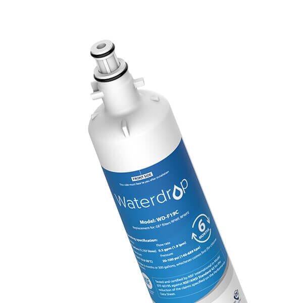 Waterdrop (Built-in CHIP) Replacement for GE® RPWFE Refrigerator Water Filter, NSF 42 & 372 Certified