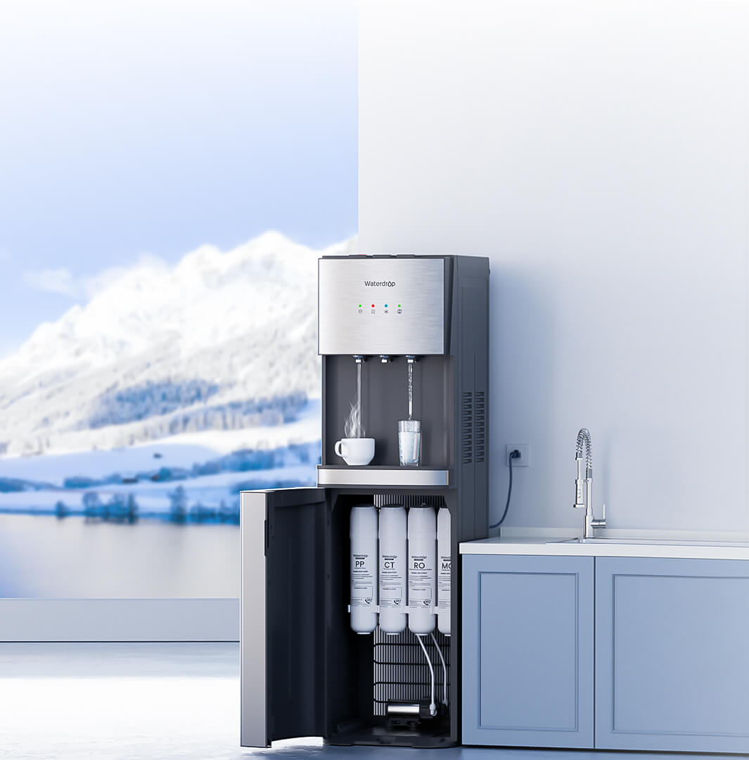 Bottleless Design: BPA-free Water