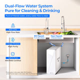 Waterdrop X Series Dual Flow Reverse Osmosis System, X8-PRO