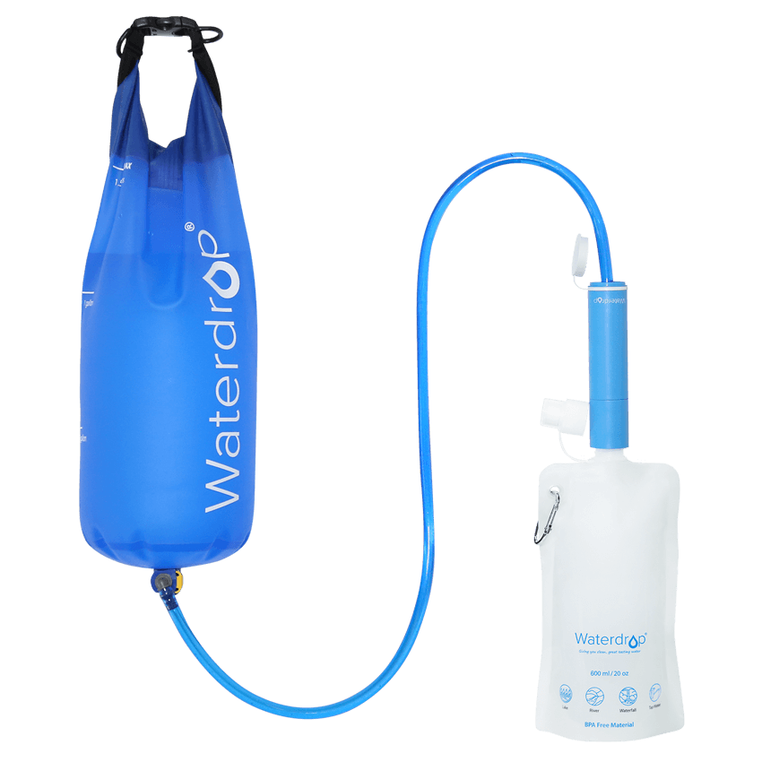 Gravity Water Bag, Compatible with Waterdrop Portable Water Filter