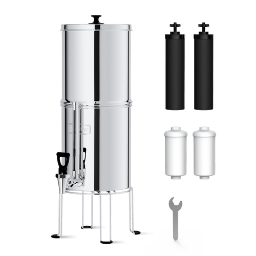 Waterdrop 2.25-gallon King Tank Gravity Water Filter System, With Stand
