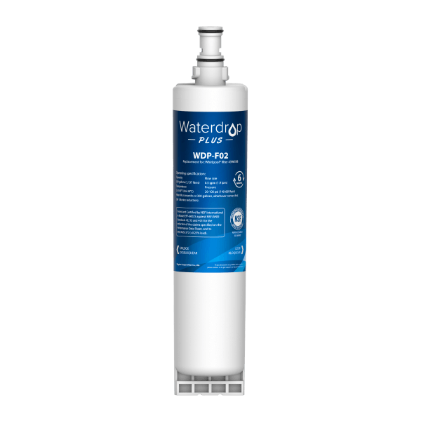 Waterdrop Replacement for Whirlpool Water Filter 4396510 4396508, NSF 401, 53, 42, 372