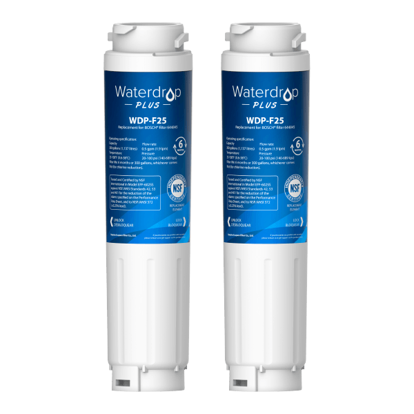 Waterdrop Replacement for Bosch Ultra Clarity 644845 Refrigerator Water Filter