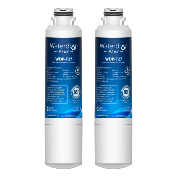 Waterdrop Replacement for Samsung DA29-00020B Fridge Water Filter