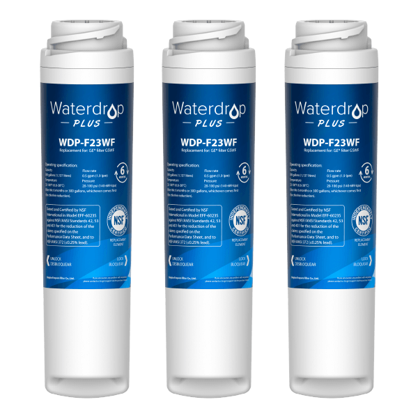 Waterdrop Replacement for GE® GSWF Refrigerator Water Filter