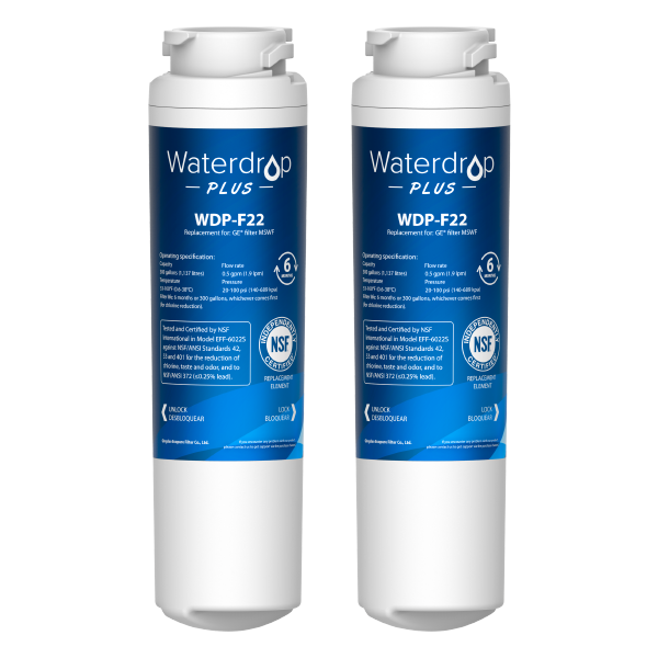 Waterdrop Replacement for GE® Fridge Water Filter MSWF
