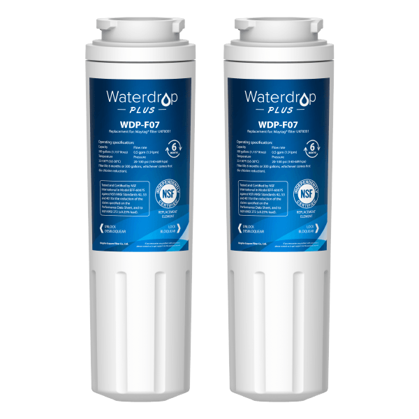 Waterdrop Replacement for Maytag Fridge Water Filter UKF8001