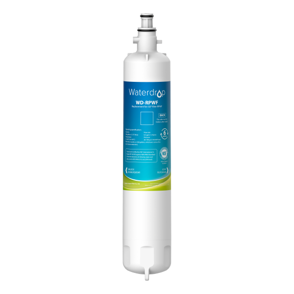 Waterdrop Replacement for GE® RPWF (NOT RPWFE) Refrigerator Water Filter