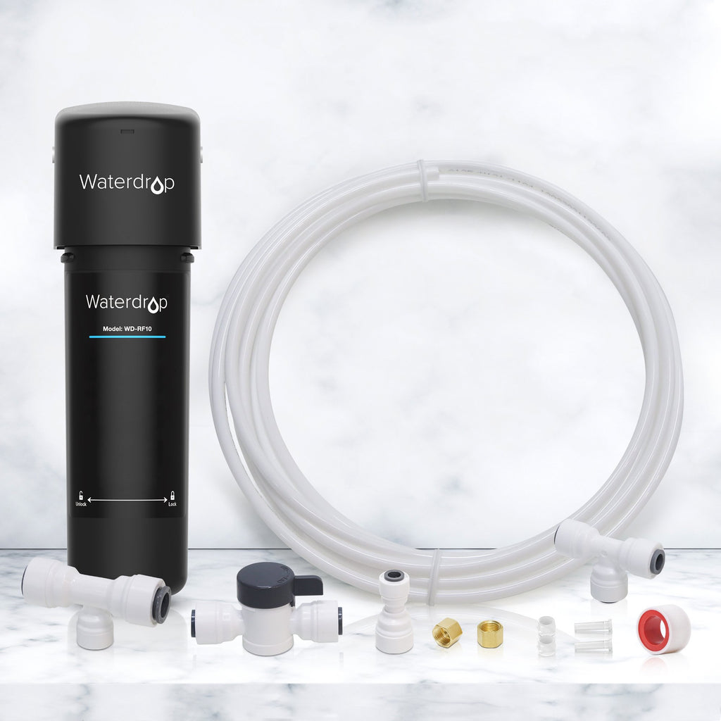 Waterdrop 1/4" Water Line Connection Kit for WD-10/15/17UB Series WD-KITB