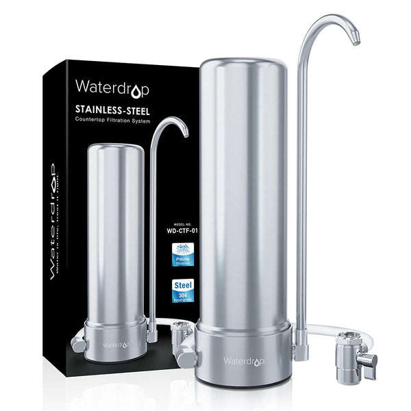 Aquaboon RO Water Filter Faucet - Black, Stainless Steel, 304, Brushed