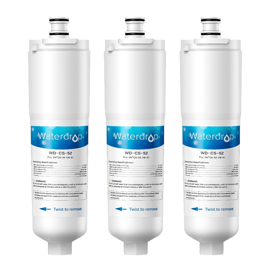 Waterdrop Replacement for 3M™ Cuno CS-52 Refrigerator Water Filter