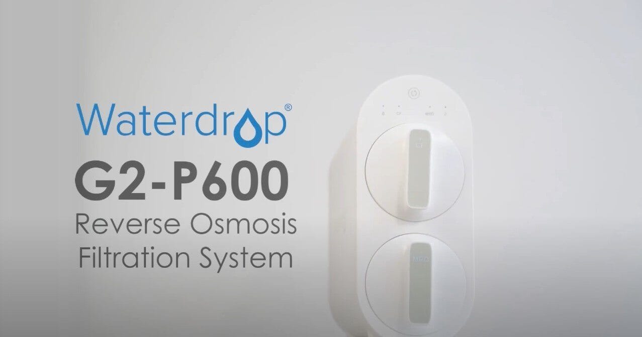 Waterdrop G2P600 RO System with UV Sterilizing Light