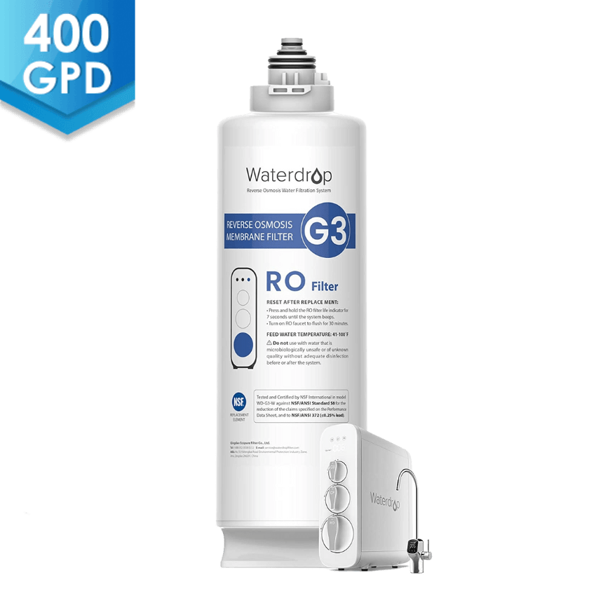 WD-G3-N2RO Filter for Waterdrop G3 Reverse Osmosis System | 400GPD