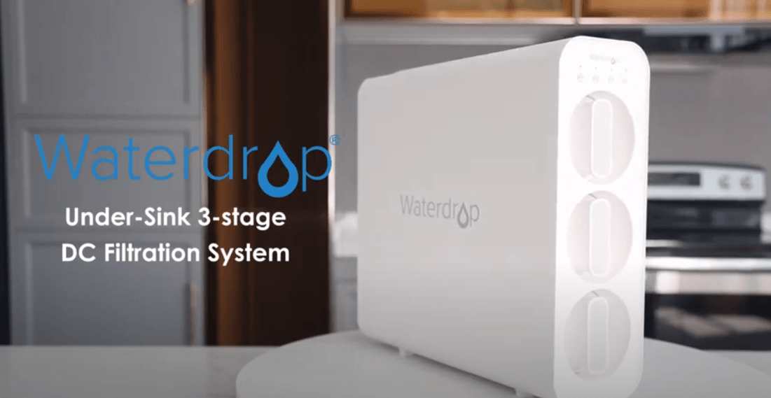 Under Sink Filtration System Integrated Dual Carbon Waterdrop TSC-W