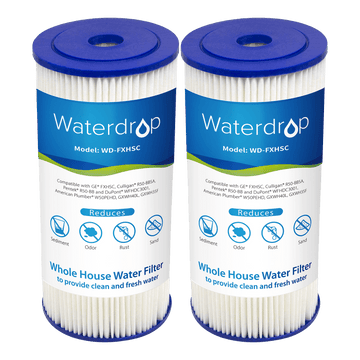 Waterdrop Replacement for GE FXHSC Culligan R50-BBSA Whole House Water Filter