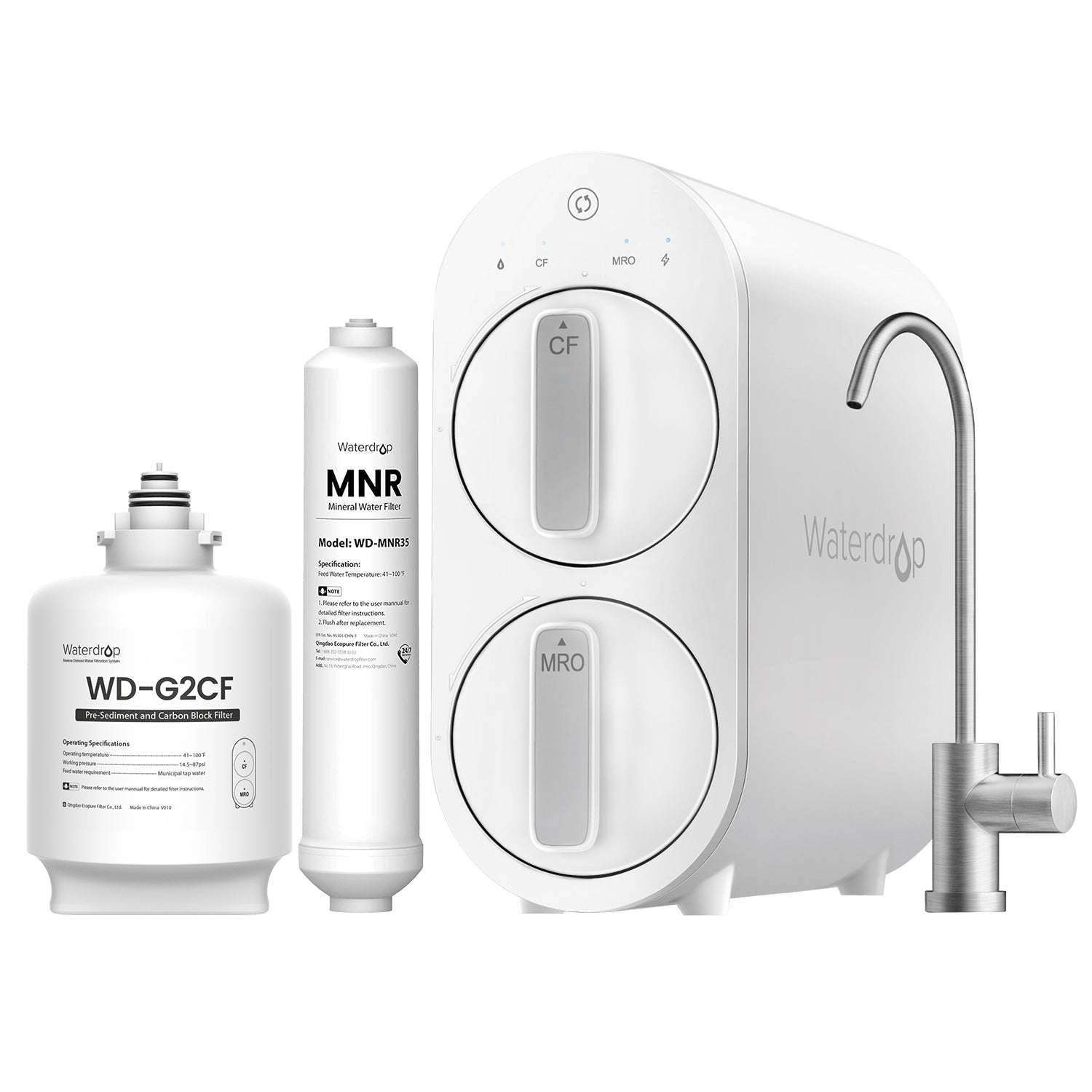 Waterdrop G2P600 Remineralization RO System Combo Kit - Thumbnail 2