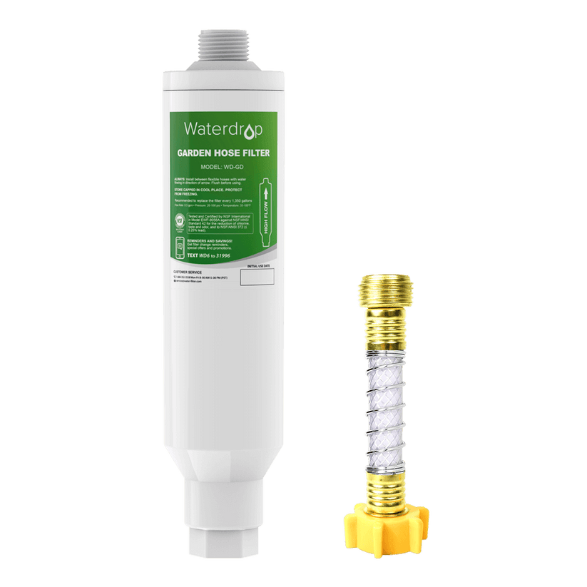 Garden hose filter with Hose Protector Waterdrop