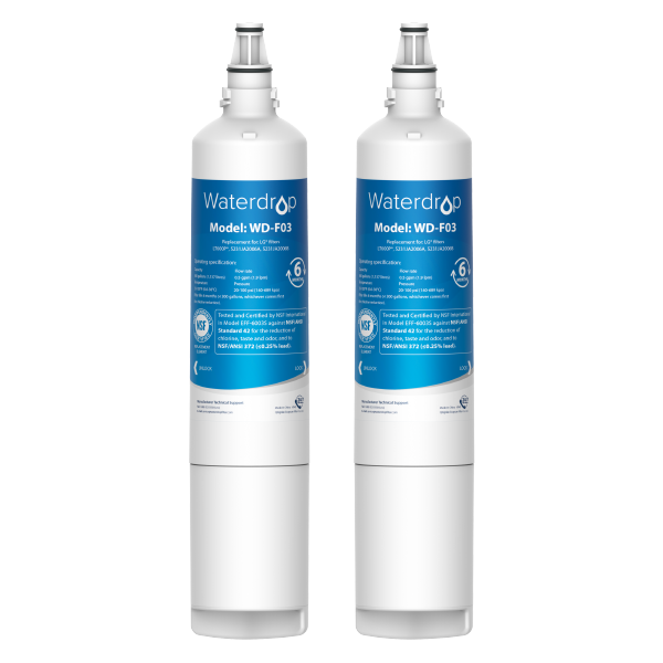 Waterdrop Replacement for LG® Refrigerator Water Filter LT600P®