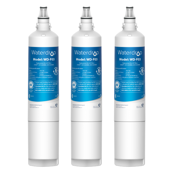 Waterdrop Replacement for LG® Refrigerator Water Filter LT600P®