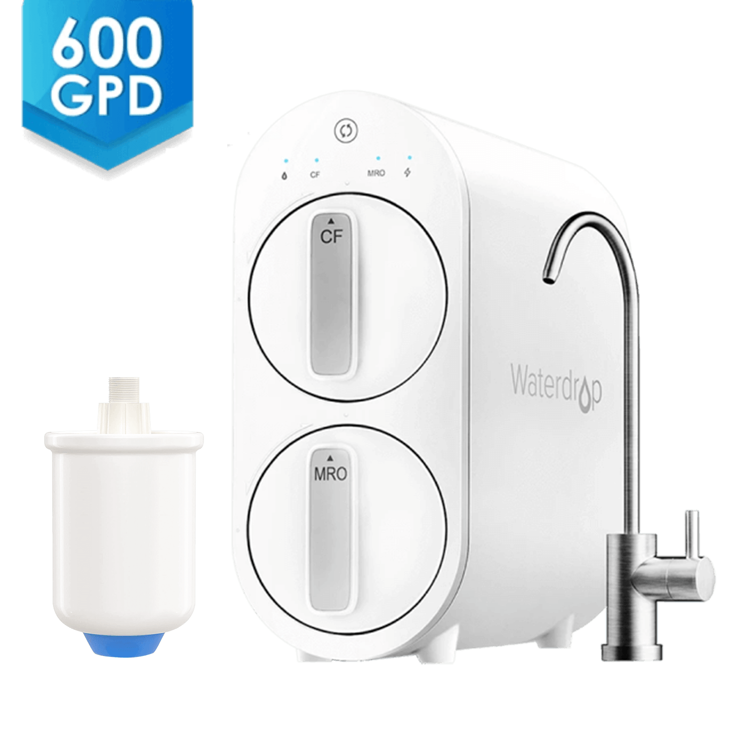 Waterdrop G2P600  Home Reverse Osmosis Water Filtration System