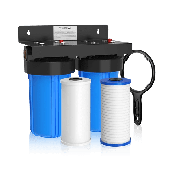 Waterdrop WHF21-PG 5 Micron 2-Stage Whole House Water Filtration System