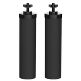 Black Elements & Fluoride Filters Replacement for Waterdrop King Tank Systems and Other Gravity-fed Filtration Systems
