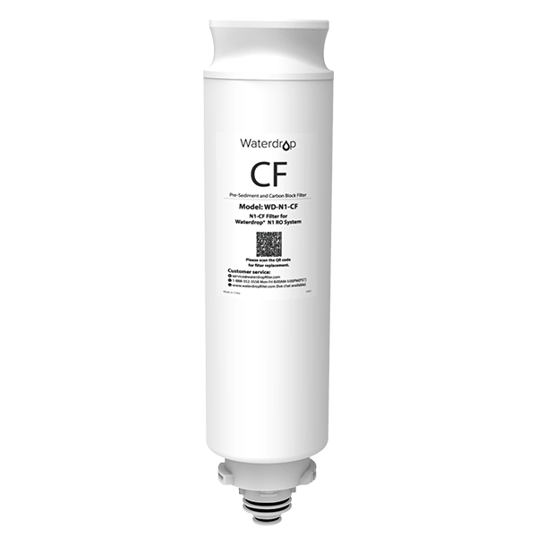WD-N1-CF replacement for waterdrop WD-N1-W countertop ro water filtration system