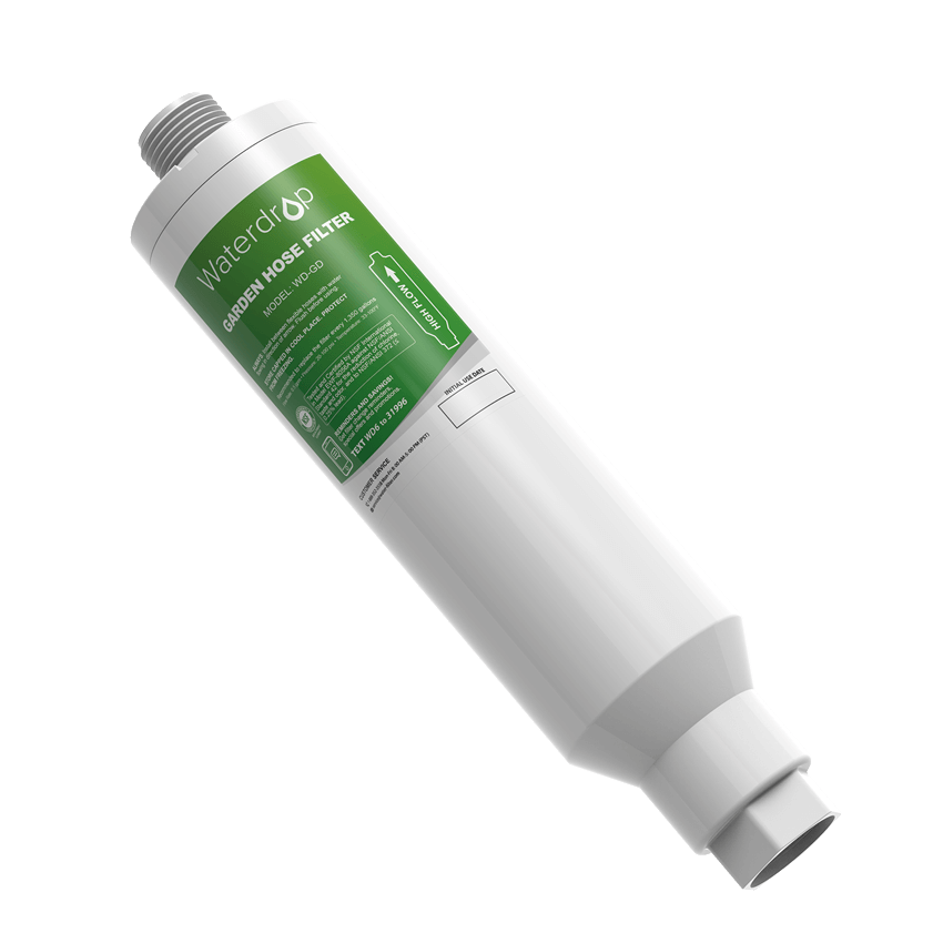 Garden Hose Filter with Flexible Hose Protector