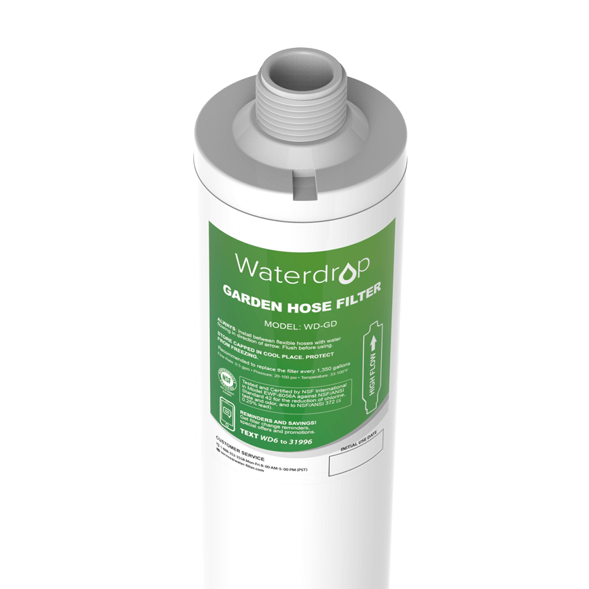 Garden Hose Filter with Flexible Hose Protector