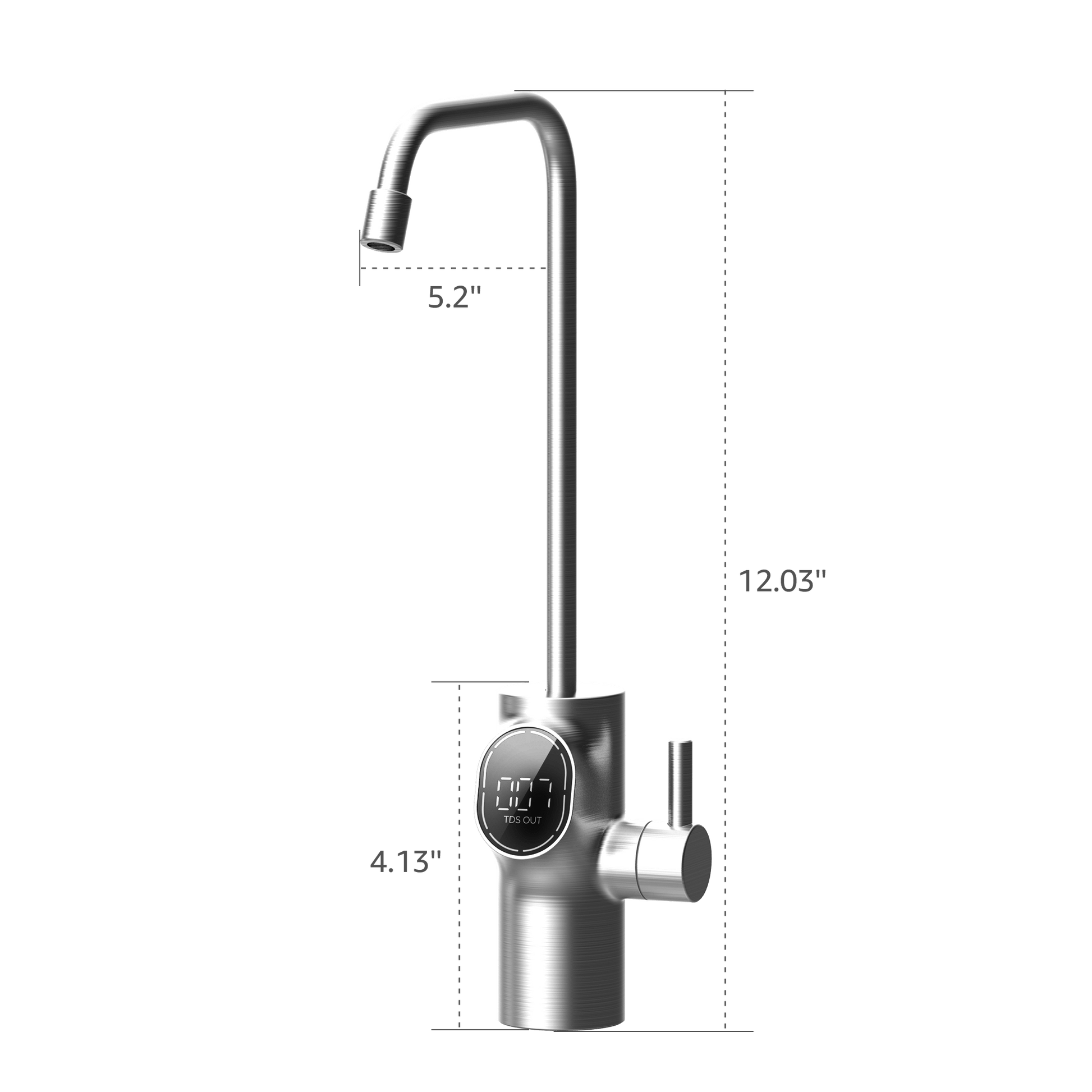 600GPD Under Sink RO System With Small Water Pressure Tank- Waterdrop D6