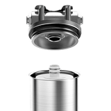 Stainless Steel Undersink Water Filtration System With Dedicated Faucet