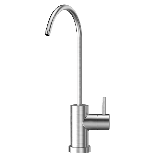 Stainless Steel Undersink Water Filtration System With Dedicated Faucet