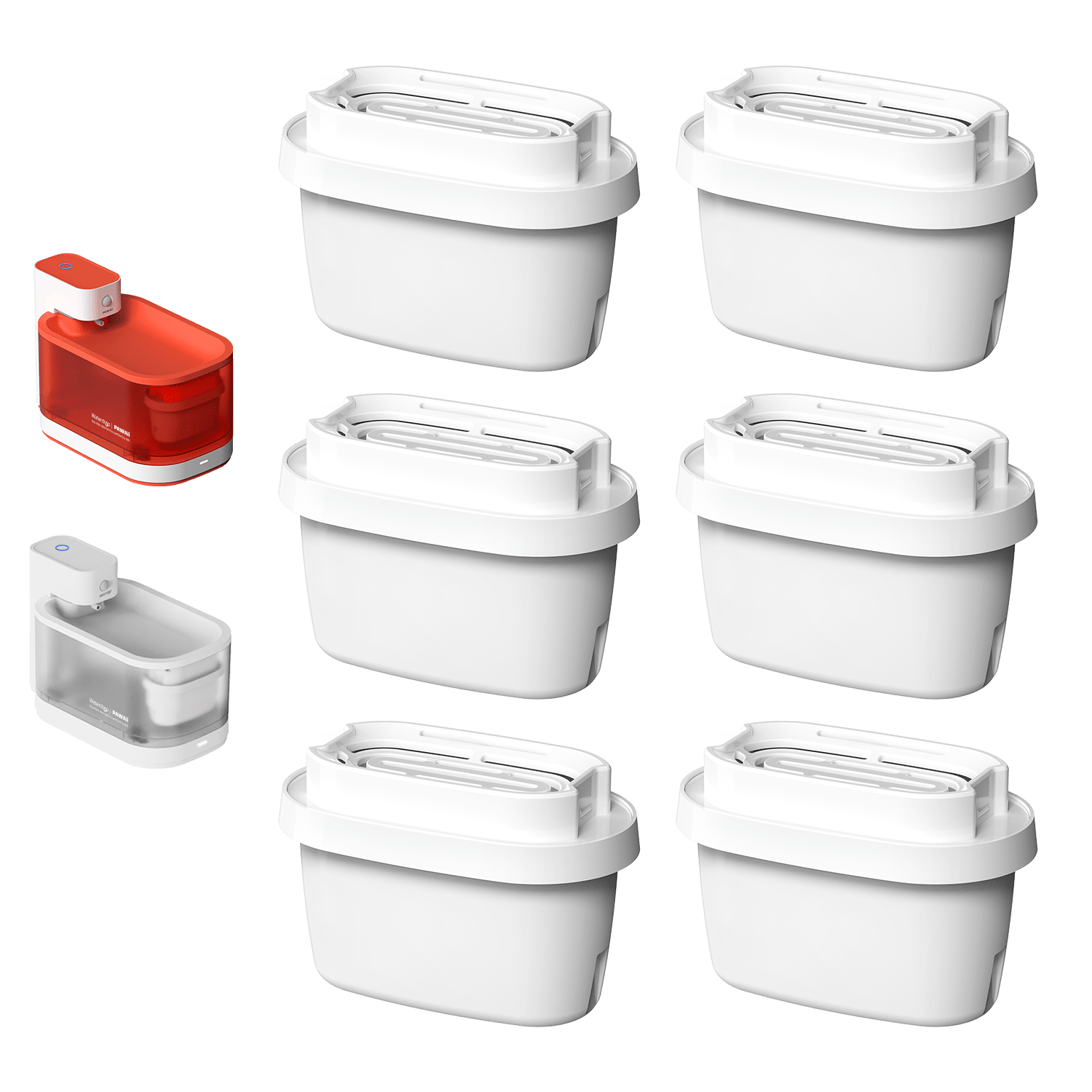 Wireless Pet Water Fountain Filter Set