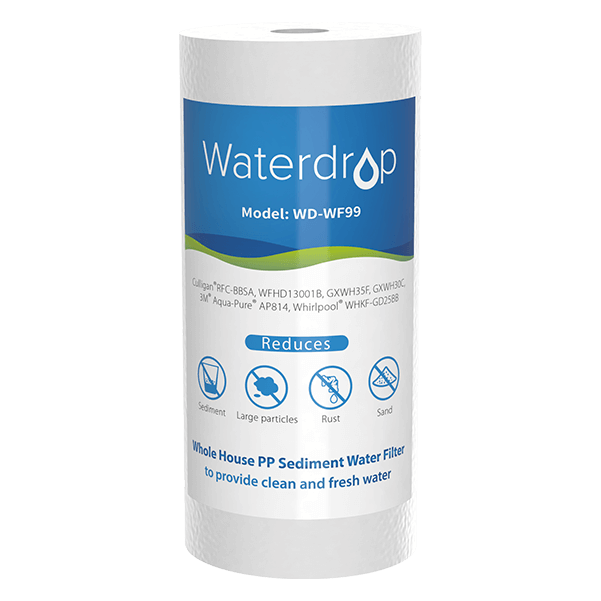 Waterdrop Replacement for 3M Aqua-Pure AP8145 Whole House PP Sediment Water Filter
