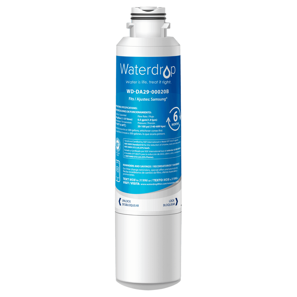 Waterdrop WD-F27 Replacement for Samsung DA29-00020B Refrigerator Filter