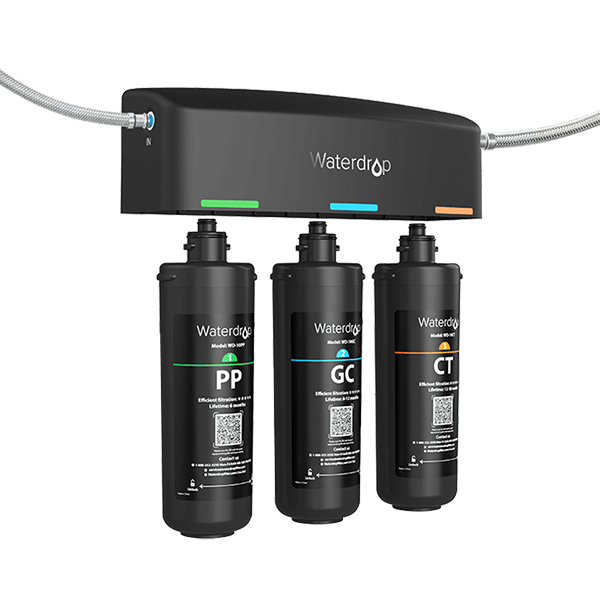 3-stage Under Counter Direct Connect Filtration System Waterdrop TSA