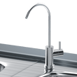Undersink Water Filtration System With Dedicated Faucet